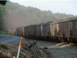 Coal dust cloud